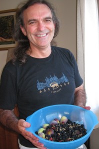 Keith with Blackberries